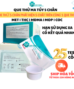que thử 5 chân