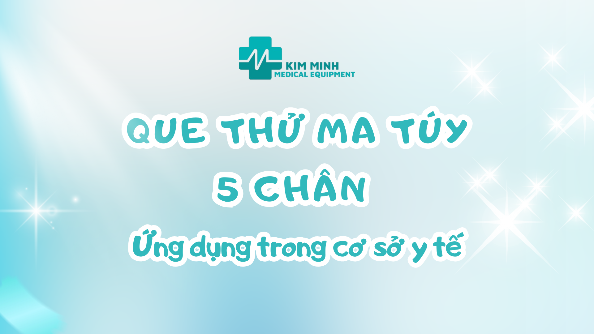 Que thử ma túy 5 chân là gì? Ứng dụng trong cơ sở y tế